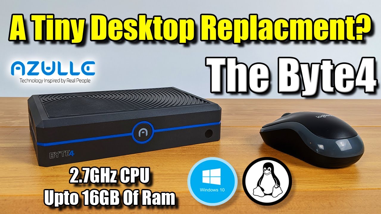 Byte4 Mini PC Review, Can It Replace A Desktop? - YouTube