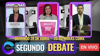 SEGUNDO DEBATE PRESIDENCIAL