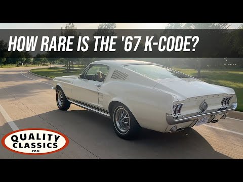 How Rare is the 67 K-code Mustang?