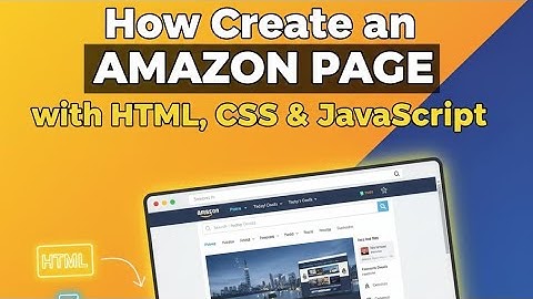 🔥 Create an Amazon Shopping Website Using HTML, CSS & JavaScript | Full E-Commerce Project Tutorial