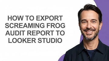 How to Export Screaming Frog Audit Report to Looker Studio - KevinHowTo