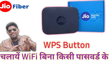How to use WPS Button in Jio Router I How to Connect wifi without Password I WPS Setting in jio🔥🔥