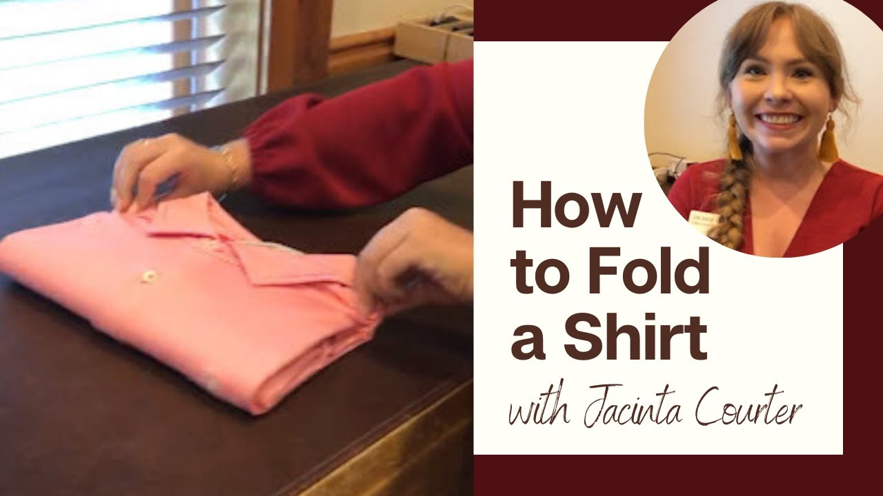 How to Fold a Shirt for Retail with this Quick Trick YouTube