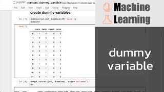 การสร้าง dummy variable และใช้งานกับ Linear Regression ของ scikit-learn และ statsmodels