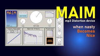 Wildergarden MAIM - Mp3 CODEC Distortion VST