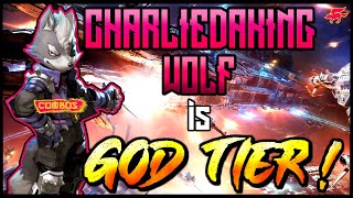 CHARLIEDAKING WOLF is GOD TIER! | #1 Wolf Combos & Highlights | Smash Ultimate