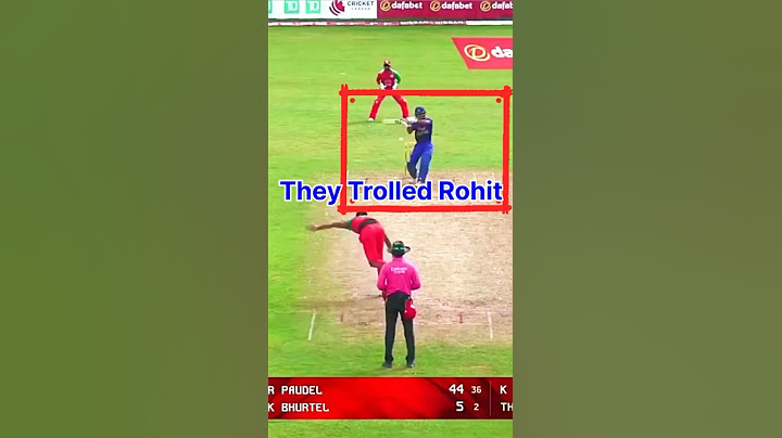 Nepal captain silenced his haters 🔥❤️|| Rohit paudel 50 against Oman || Nepal vs Oman ||