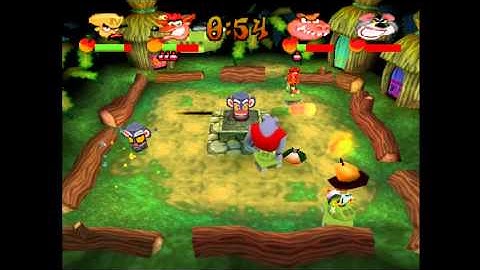 Crash Bash - Jungle Fox Trophy (Co-op with PR)