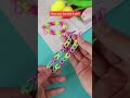 Diy make simple bracelets with rubber