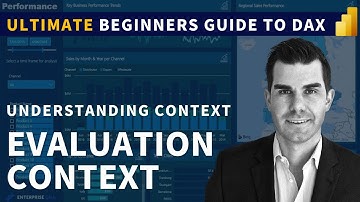 Evaluation Context - (1.10) Ultimate Beginners Guide to DAX 2020