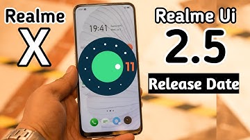Realme X  Get the Android 11 & Realme Ui 2.0😱 Realme X Android 11 & Realme Ui 2.0 | Release Date