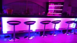 Modern decoration for night club, loft and bar.