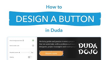 How to Design a Button in Duda | Buttons Part 2 | Duda Dojo
