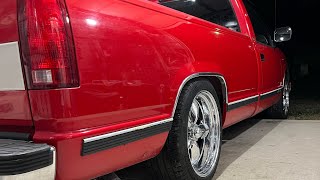 Installing JDM rear drop flip-kit on my ‘94 Silverado OBS Long Bed