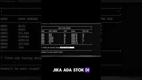 Tugas Presentasi Project UAS Algoritma Pemrograman - KELOMPOK 1