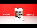 Vídeo: Gorillapod Starter Kit - Mini trípode flexible con múltiples soportes