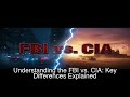Understanding the FBI vs. CIA: Key Differences Explained #Shorts