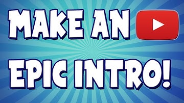 How To Make A Youtube Intro Free and Easy!