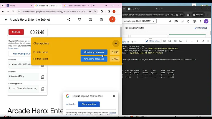 Arcade Hero: Enter the Subnet || ARC127#arcade2024  #googlecloud #quicklabs