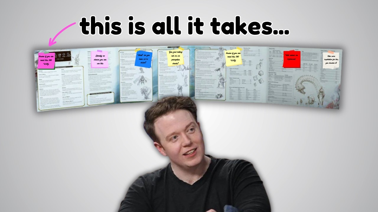 Человек, который решил подготовку к D&D