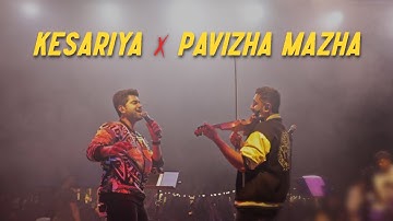 Kesariya x Pavizha Mazha LIVE | The NonViolinist Project ft. @AnandAravindakshanX