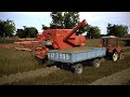 W Szczerym Polu - Żniwa Na Polskiej Wsi - Fahr M1000 &amp; T-25