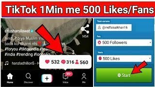 How to increase follwer in tiktok in2 min 100k followers