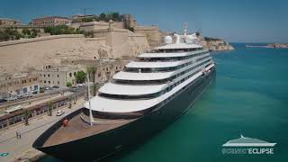Scenic Eclipse arrives in Valletta, Malta