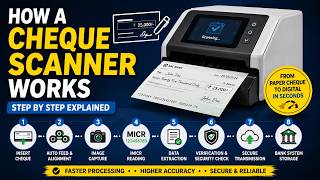 How a Cheque Scanner works