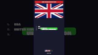 Can YOU Name All 3 Easy Country Flags? 🌍 #shorts #flags #quiz #kids