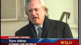 Tom Kline talk about Sandusky Appeal, WTAJ-TV January 10, 2013 5PM