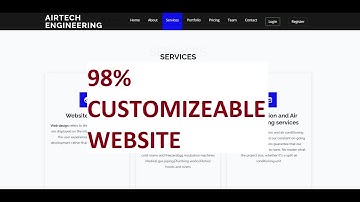 98%  customizable website with a dynamic theme -  Laravel, Bootstrap, CSS, Javascript