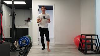 Crossover Reverse Lunge