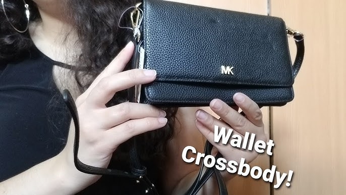 MICHAEL KORS JET Set Charm Small Top-Handle Phone Crossbody Vanilla/Acorn