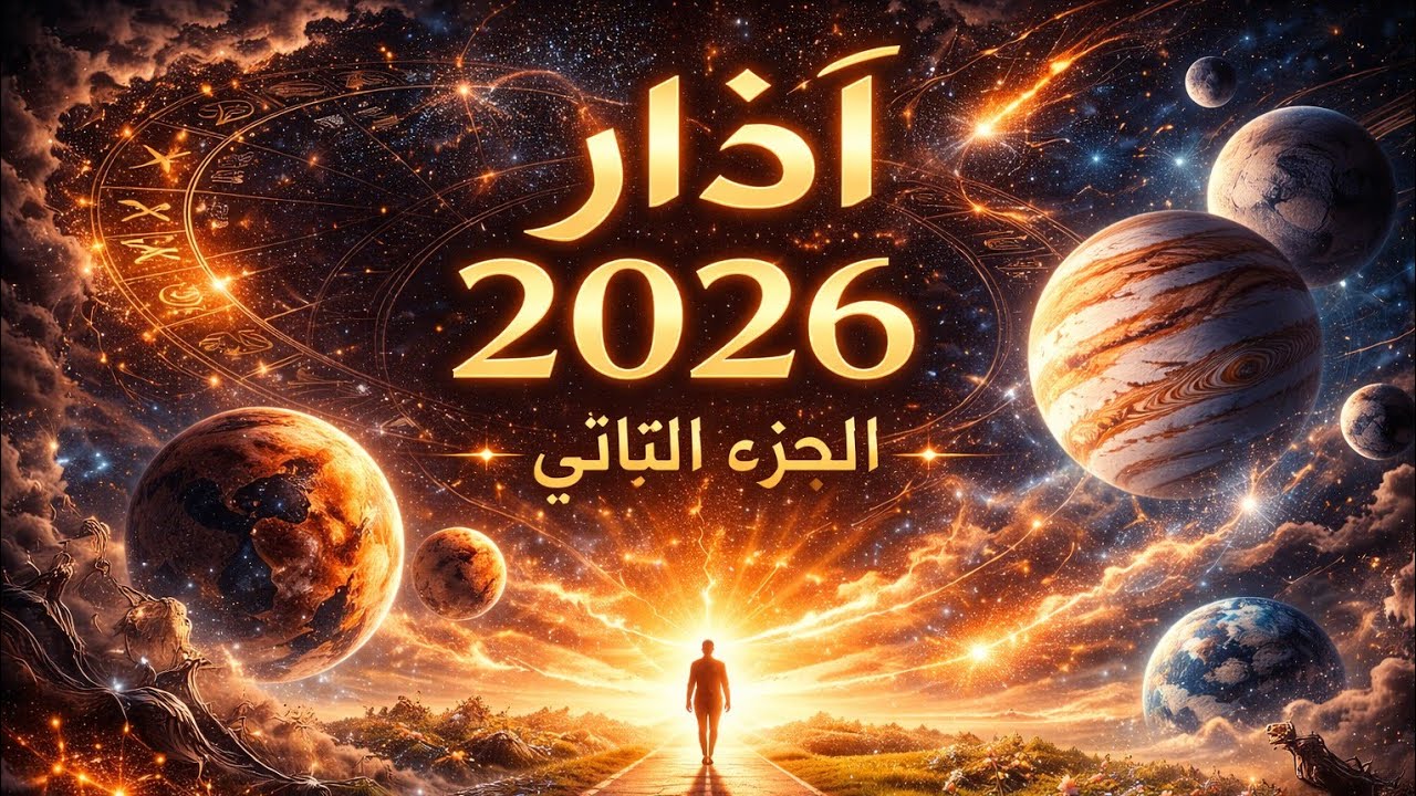مارس 2026: الكواكب تتحرك… هل أنت مستعد للتغيير؟