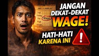 JANGAN DEKAT DEKAT WAGE! HATI HATI