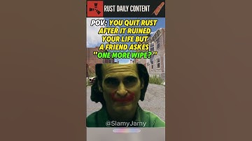 One more Rust WIPE? #shorts   #rust  #rustshorts  #gaming  #funny