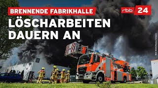 Brand in Lichterfelde: Feuerwehr im Großeinsatz