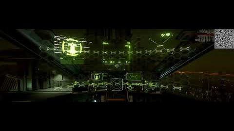 Star Citizen - Cutlass Black takeoff and landing in 3.6.1 from Area18