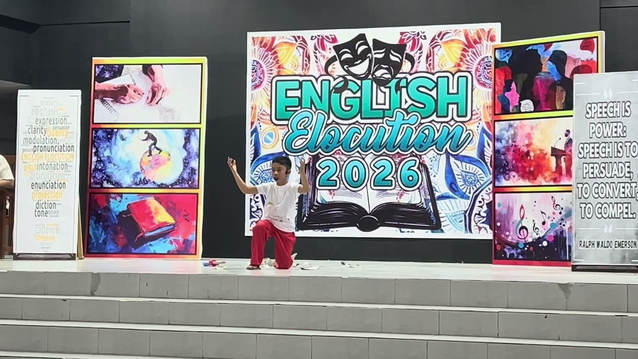 SJISC : English Elocution 2026 : 