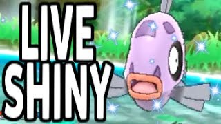 Shiny Feebas in ONLY 8 SOS ENCOUNTERS! Pokemon Sun and Moon Shiny Hunting Live Reaction