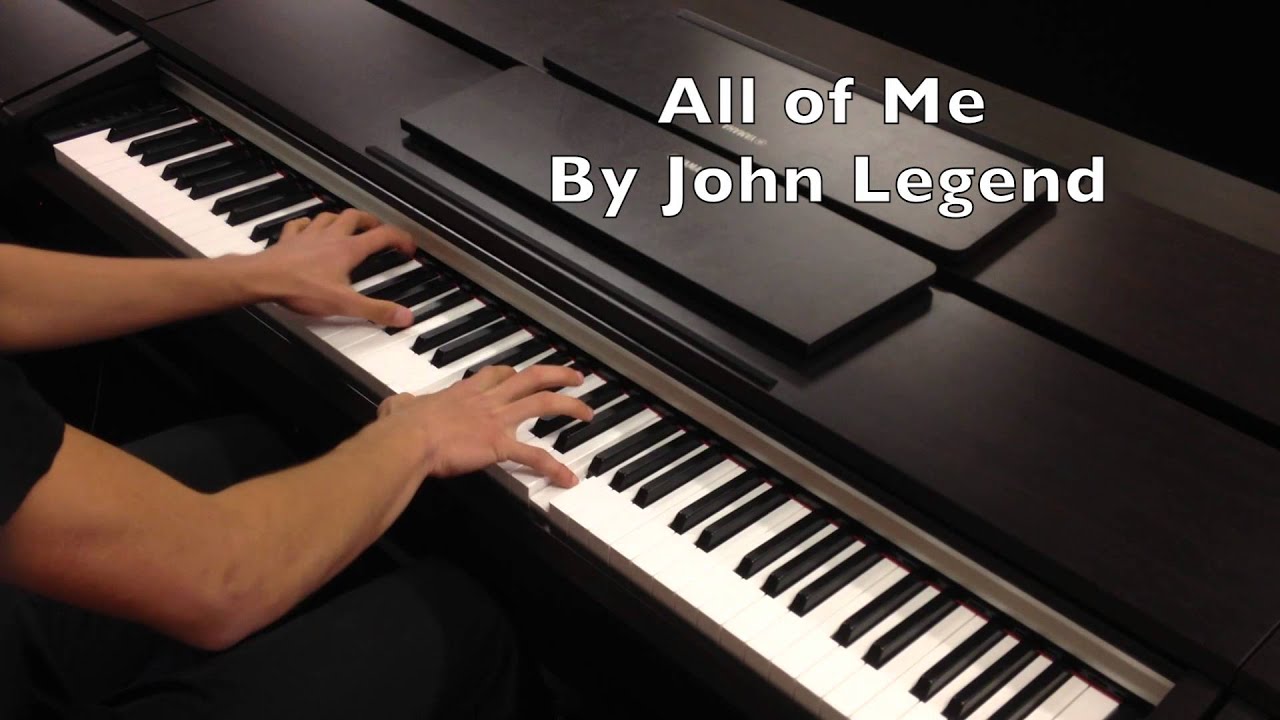 All Of Me John Legend Piano Cover Free Sheets Hd Youtube