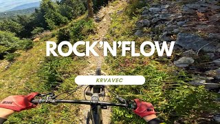 Rock'n'Flow Downhill Line Bikepark Krvavec Slovenia 🇸🇮 full run POV RAW