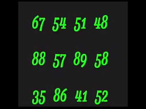 اختار رقم وسوف يختفي