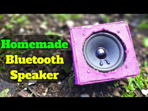 Making A Mini Bluetooth Speaker #shorts || How To Make Bluetooth Speaker At Home