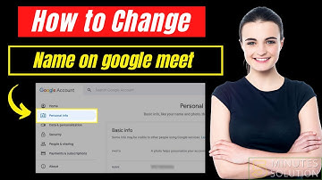 How to change name on google meet 2024 | Google meet update