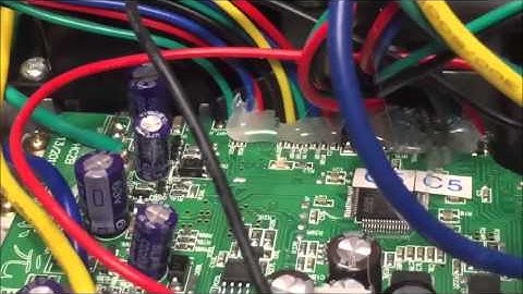 Blinking Light in Hoverboard Motherboard indicating problems