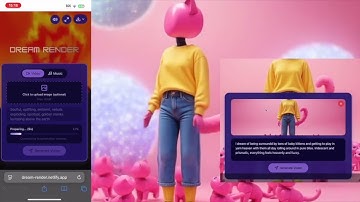 DREAM RENDER x ParadoxAI dream-render.netlify.app/ #BuildInPublic @BoltDotNew @Hailuoai_MiniMax