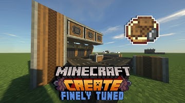 Minecraft create mod - how to make a precision mechanism farm