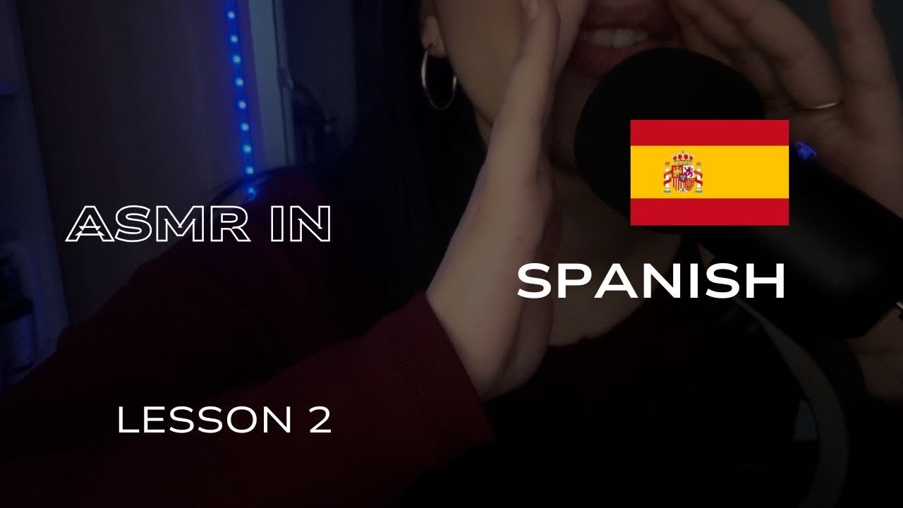 ASMR 🇪🇸 i try to speak spanish #2 (mouth sounds)